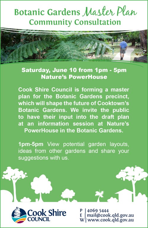 Cape York News May 31 and June 7 2017 Botanic Gardens master plan community consultation.jpg