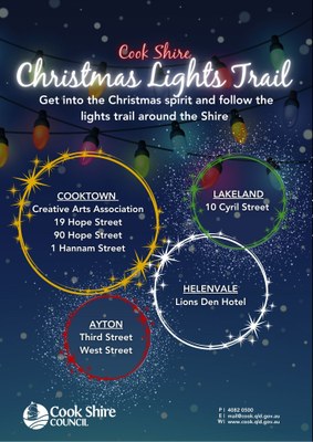 Cook Shire 2020 Christmas Lights Trail