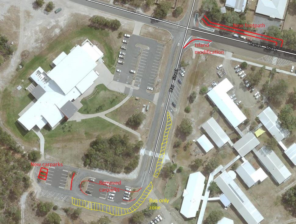 Cooktown State School Transport Infrastructure Upgrade 2021 Scope