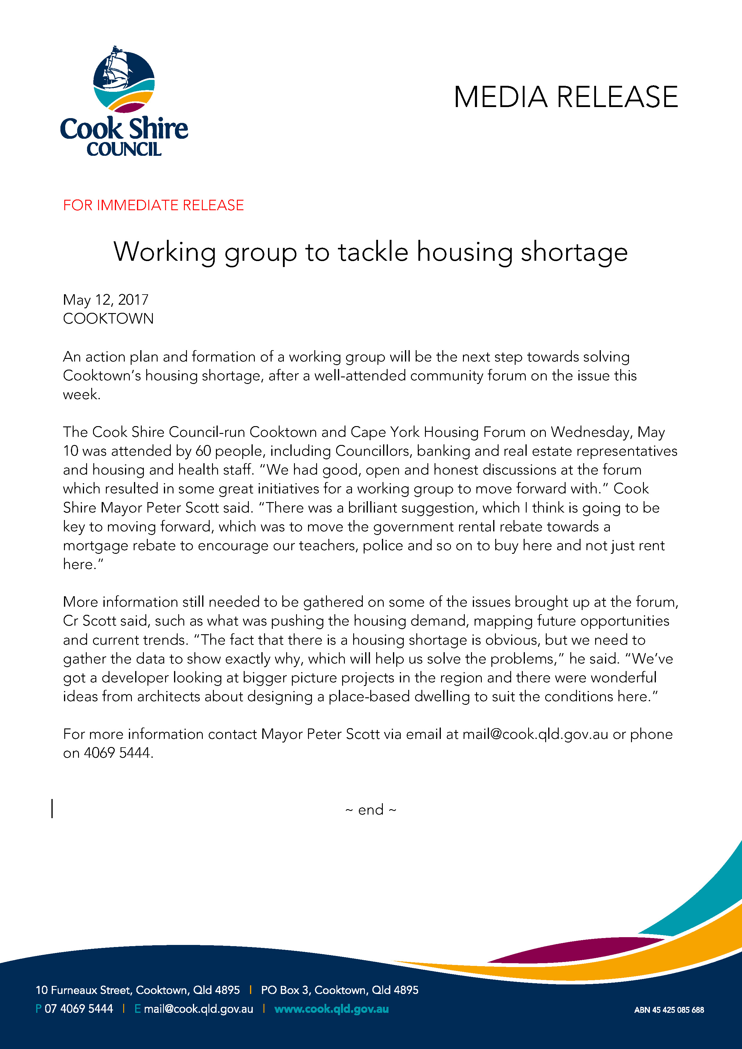 Working group to tackle housing shortage