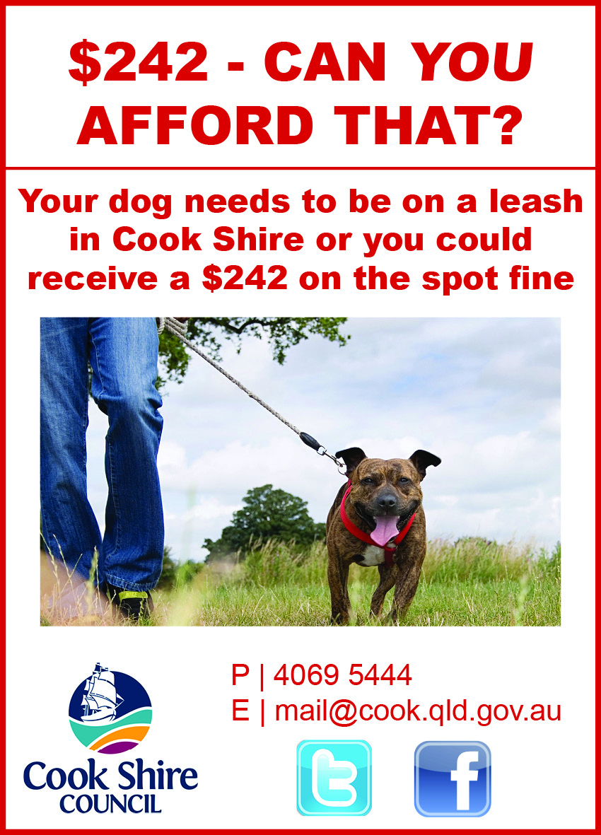 Cape York News April 5 2017 animal control dogs off leash.jpg