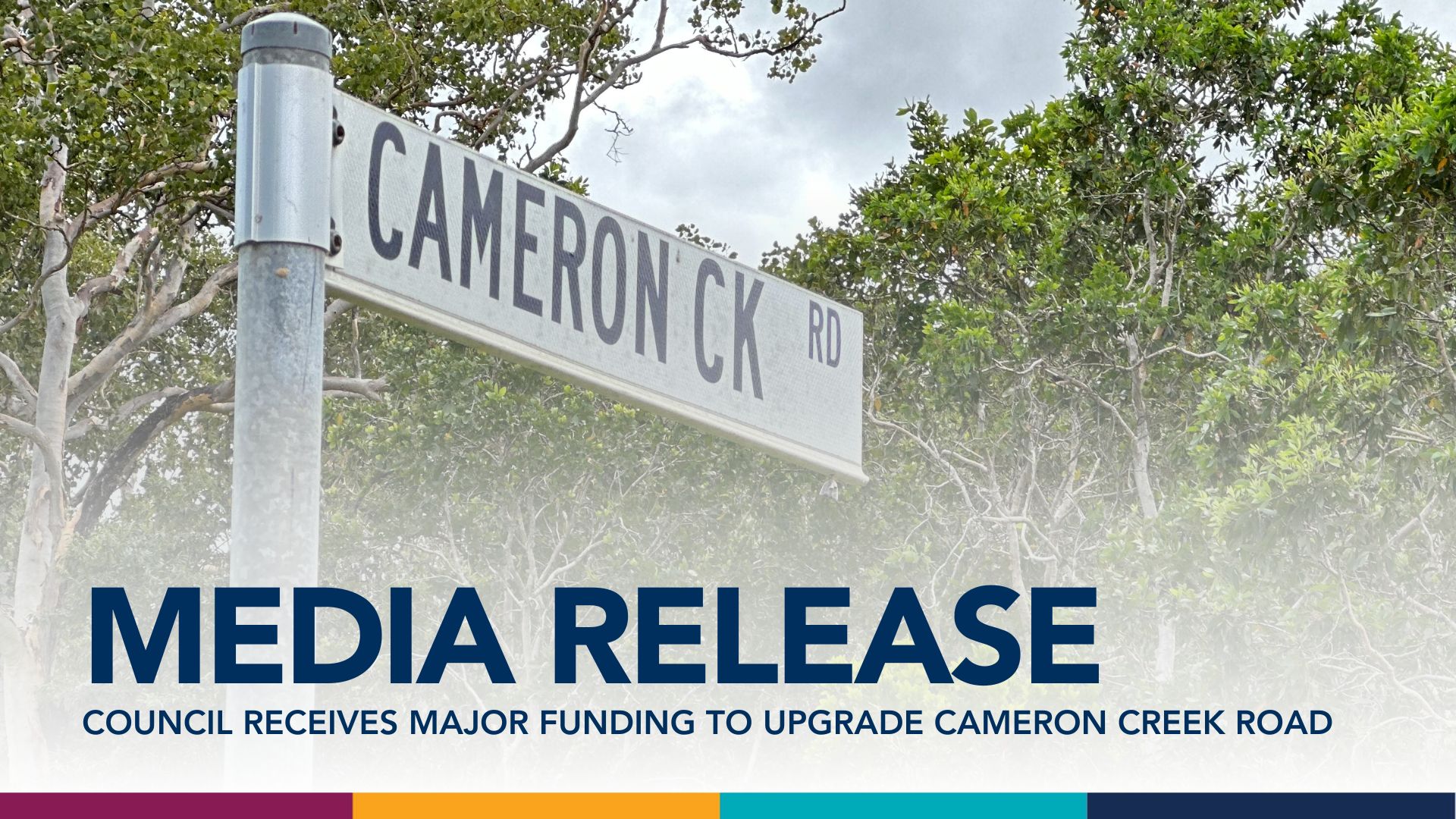 Sealed at last! Council receives maor funding to upgrade Cameron Creek Road