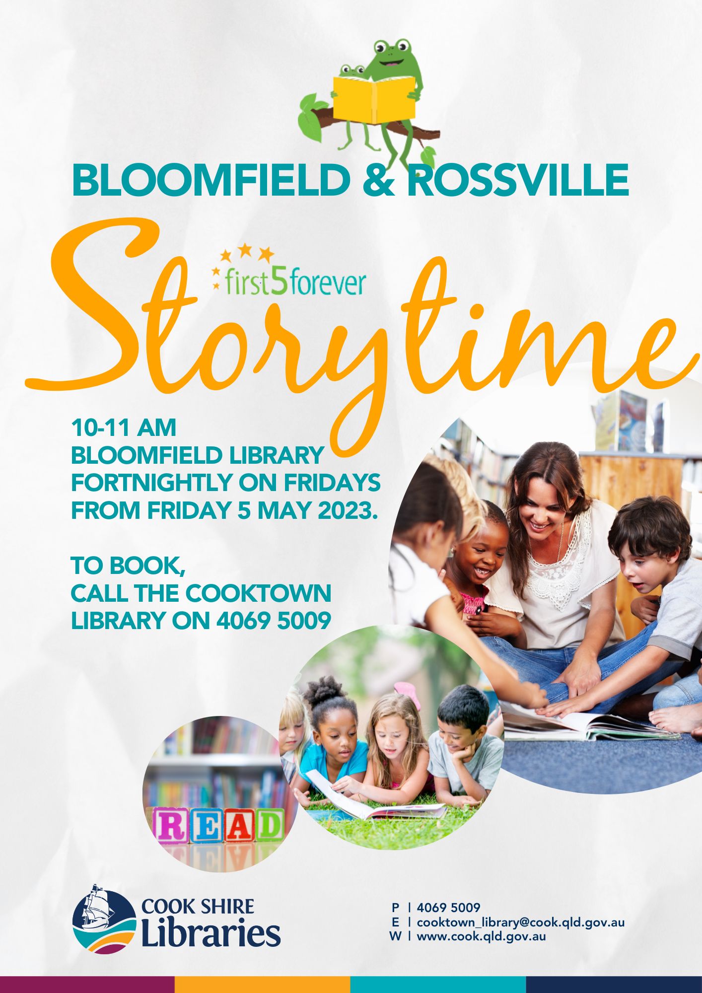 Story Time comes to Bloomfield Poster