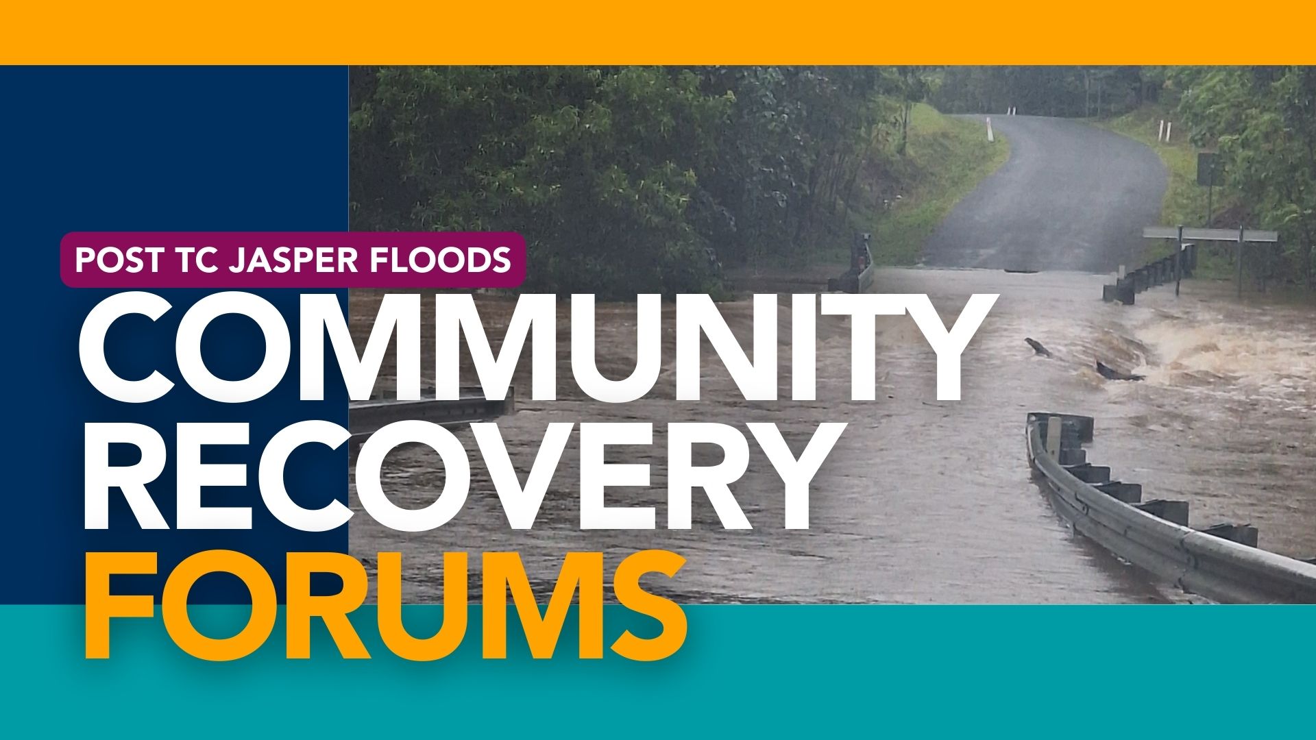 You're invited: Community Recovery Forums