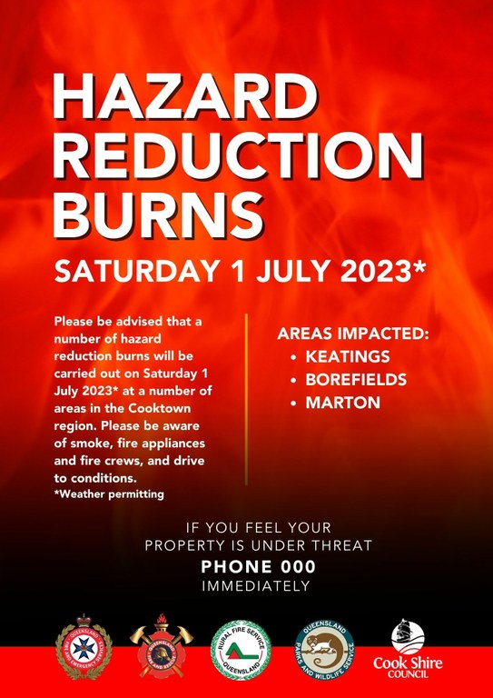 Hazard reduction burn notice July 1 2023.jpg