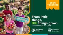 Get involved in the Coen Community Garden