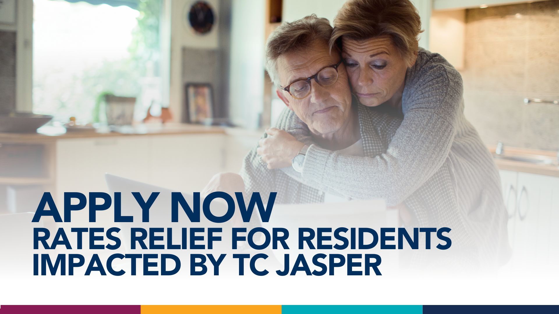 RATES RELIEF FOR THOSE IMPACTED BY TC JASPER AND ASSOCIATED RAINFALL & FLOODING