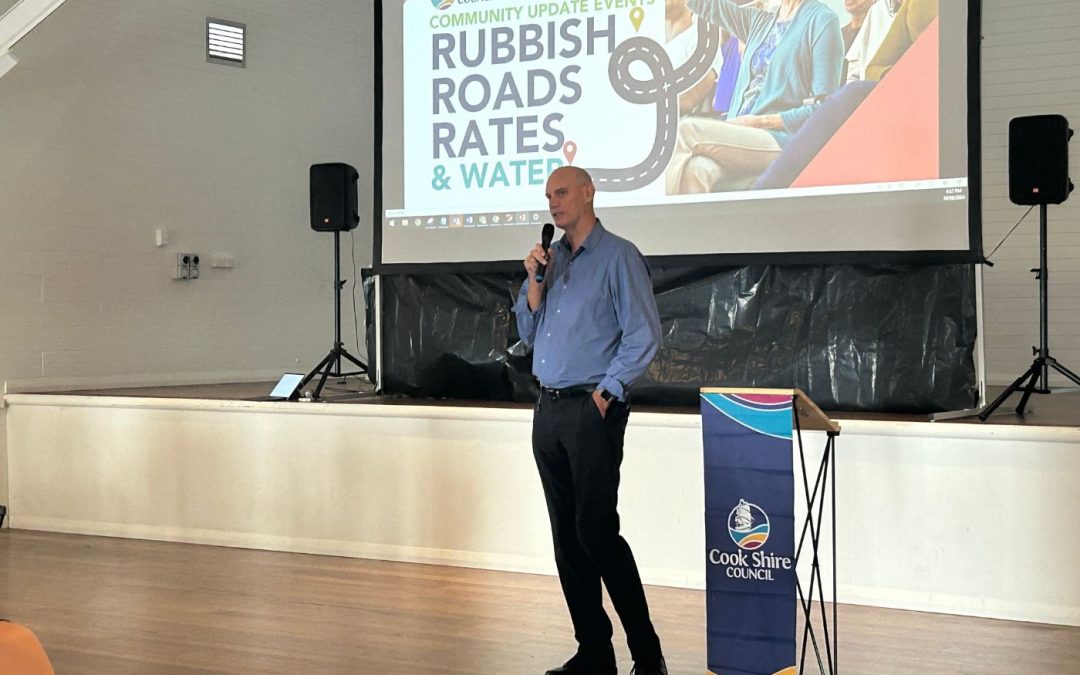 Community update events tackled the 3Rs and Water
