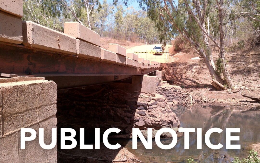 St George Bridge on the Kimba Road is temporarily closed