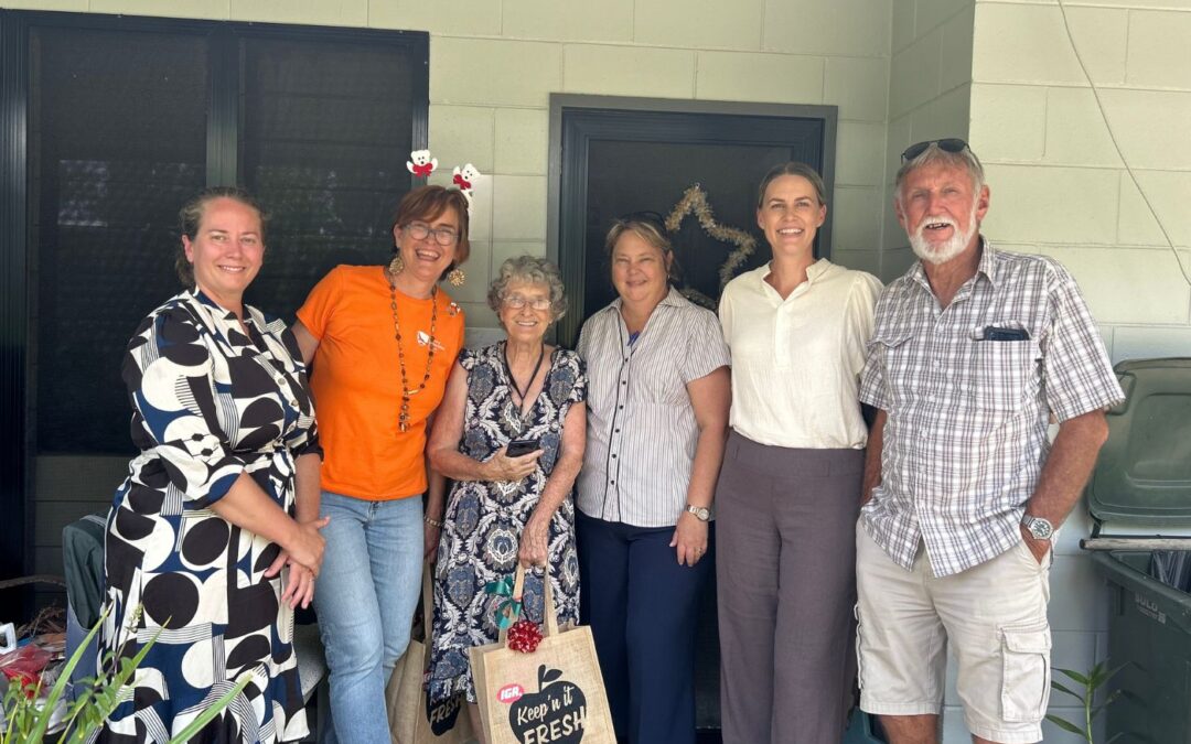 Cook Shire Councillors spread holiday cheer with hamper delivery