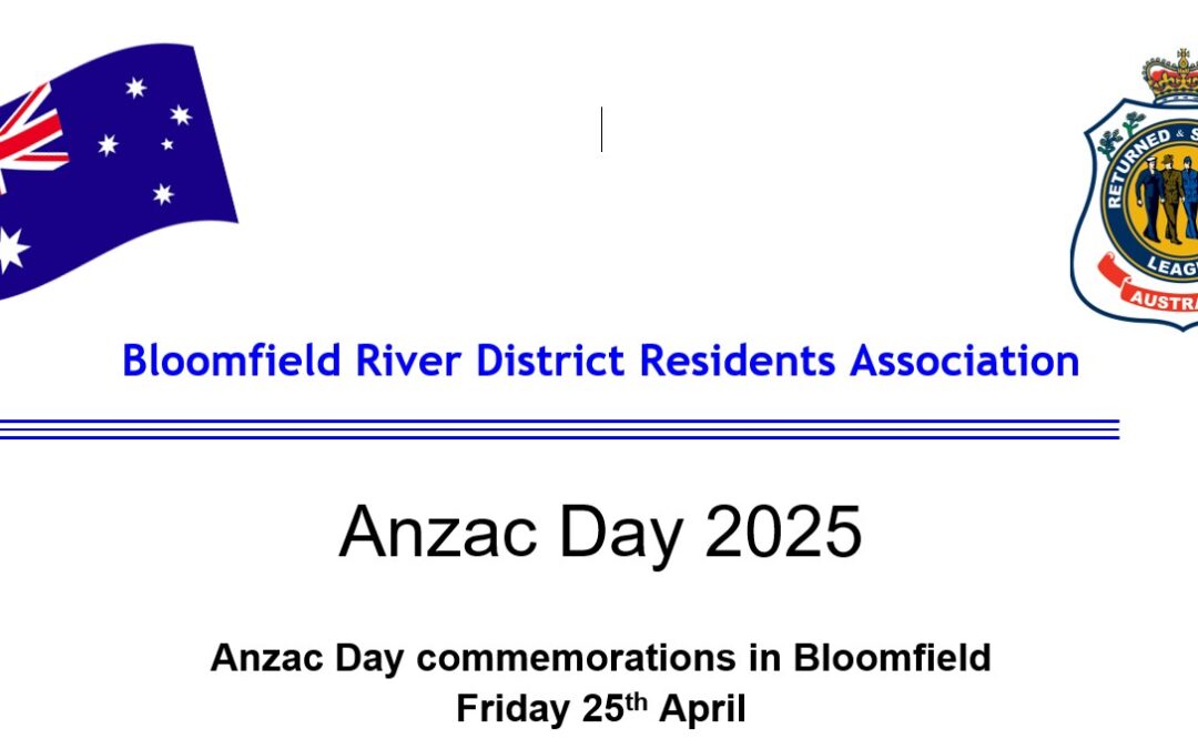 ANZAC Day commemorations in Bloomfield