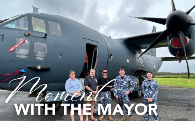 April Moment with the Mayor