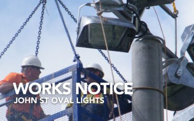 Upgraded Lighting on the Horizon for John Street Oval
