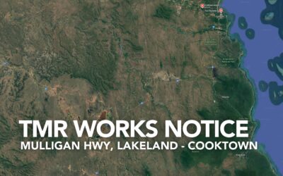 TMR Roadworks Notice