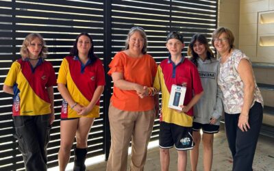 Cooktown State School year 7 students explore local Government in action