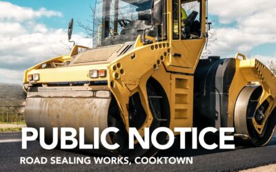 Cooktown Road sealing works