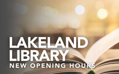 Lakeland Library | Updated opening hours