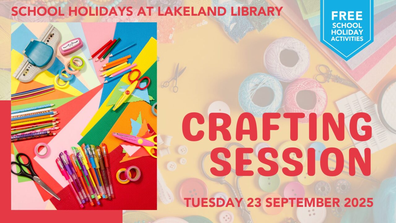 Crafting Session at Lakeland Library - Cook Shire Council
