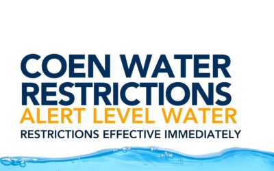 Coen moves to Alert Level Water Restrictions — effective immediately
