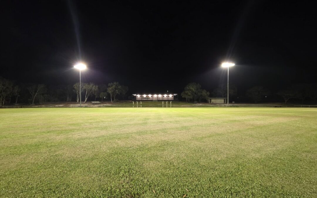 John Street oval lighting upgrade completed