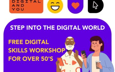 Digital + you workshop helping over 50’s build confidence online