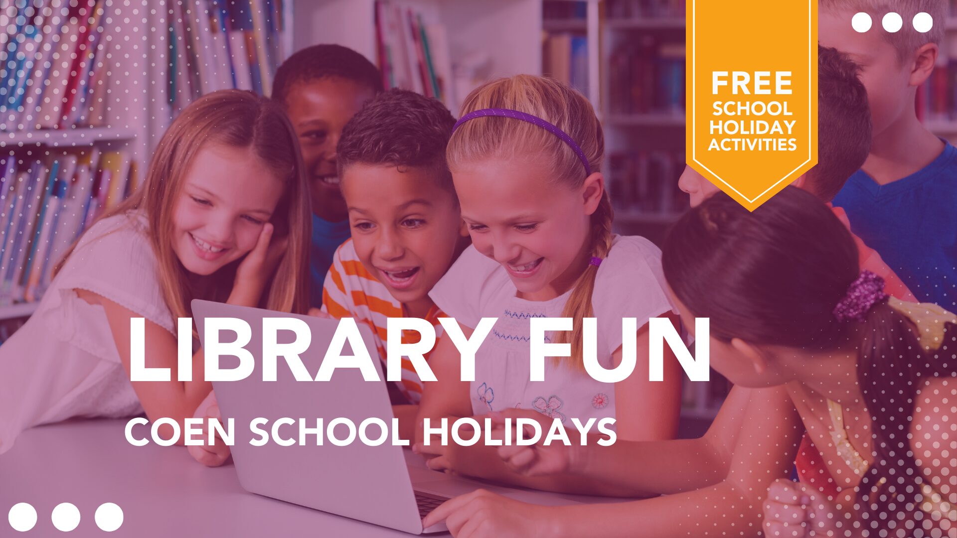 Free School Holiday Activity of Library Fun in Coen.