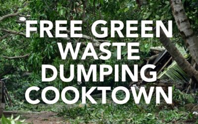 Free green waste disposal at Cooktown Waste Transfer Station