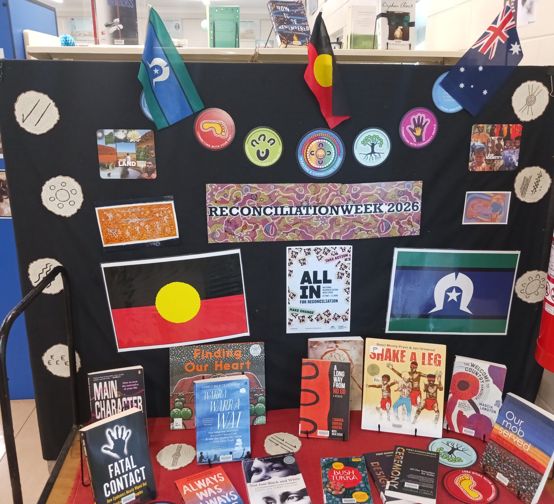 Library display for Rec Week.2