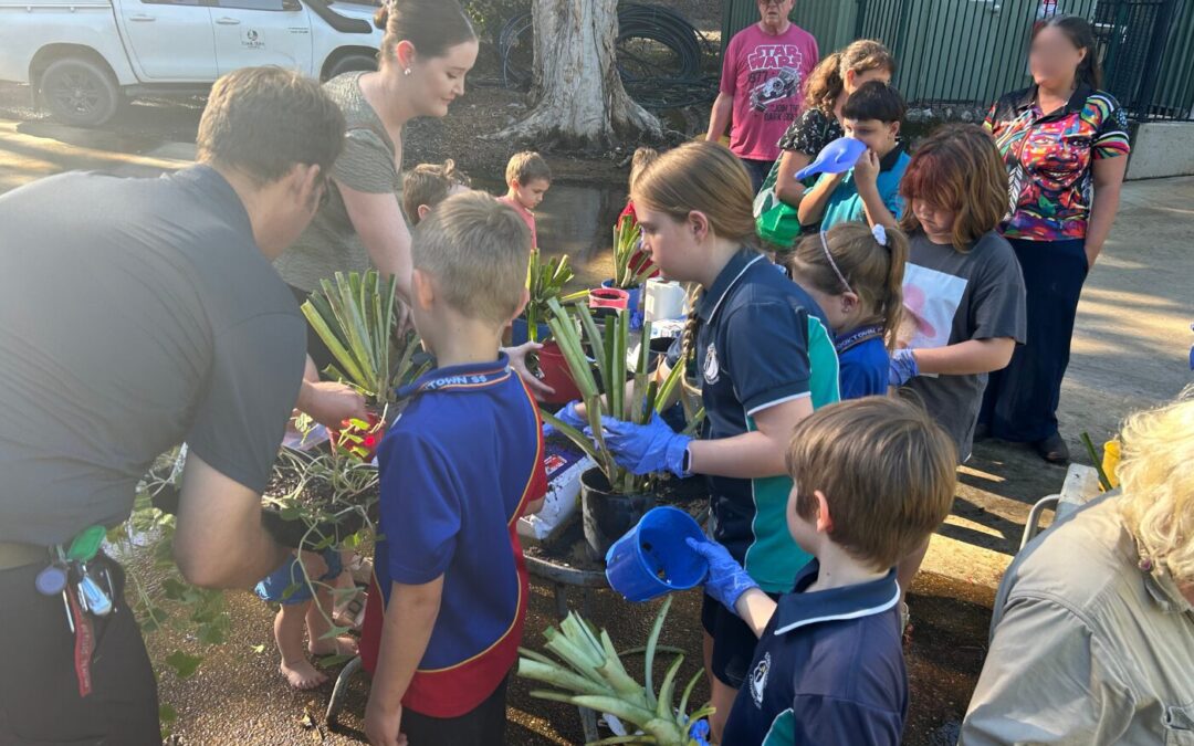 Young gardeners get hands-on at Pot a Plant Workshop