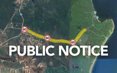 Speed limit change – Quarantine Bay Road