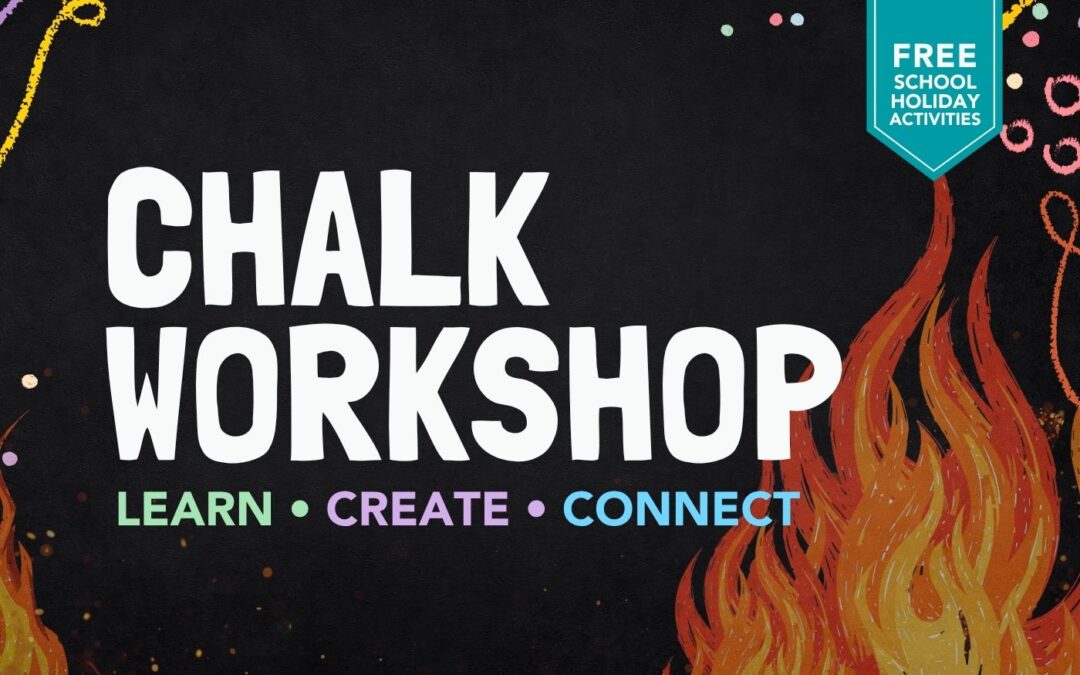 Cooktown chalk workshops these school holidays