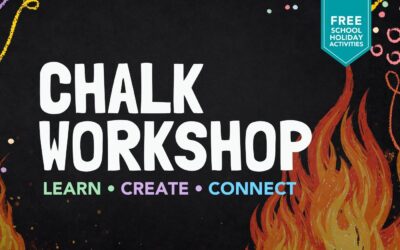 Cooktown chalk workshops these school holidays