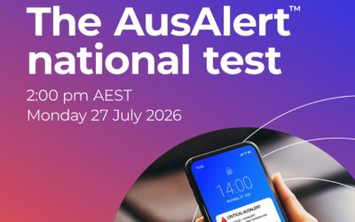 Australia-wide AusAlert test scheduled for 27 July 2026