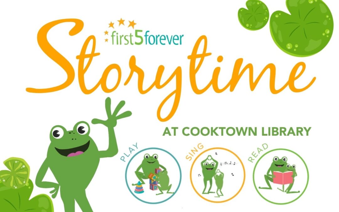 First 5 Forever Storytime Returns for Term 3