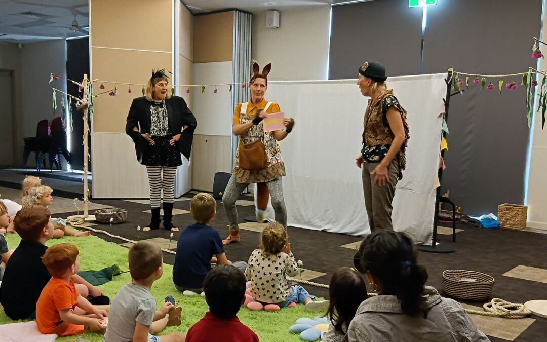 Catbird Theatre delights Cooktown audiences with creative school holiday experience