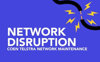 Telstra network maintenance in Coen