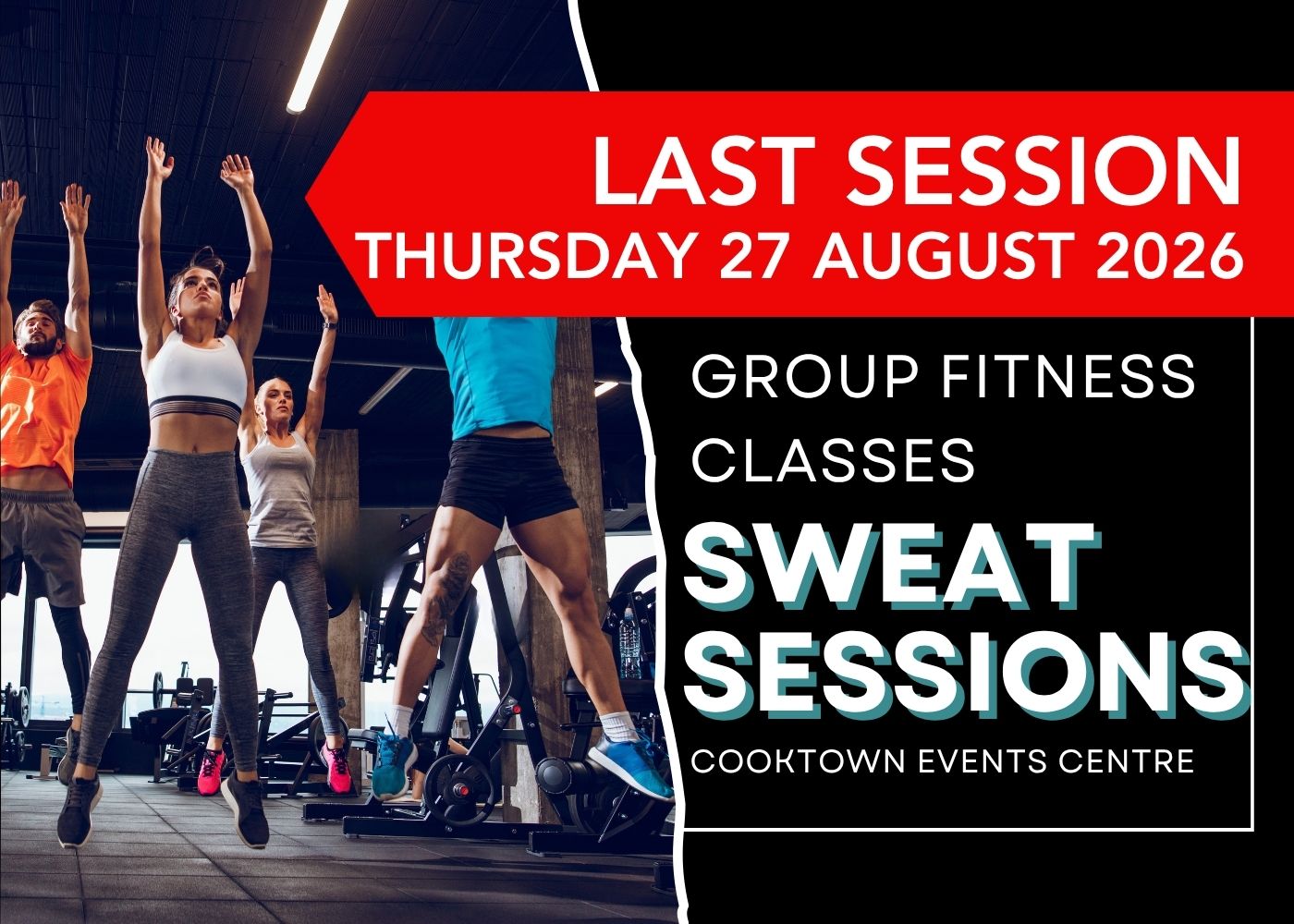 Sweat Sessions – Last sessions announcement