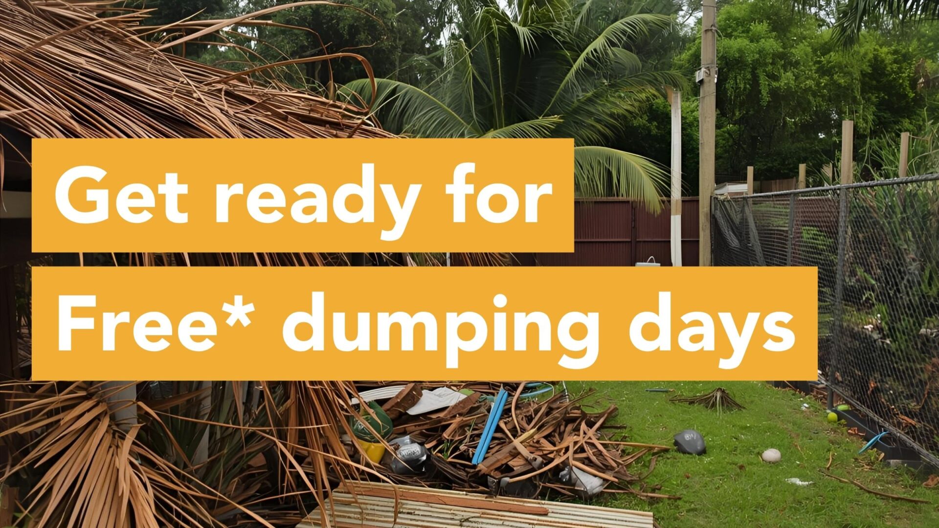 Free Dumping Days 2026 visual