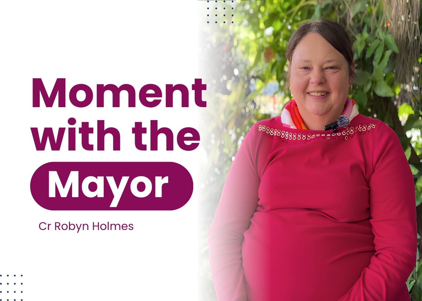 Moment with the Mayor NEWS TILE