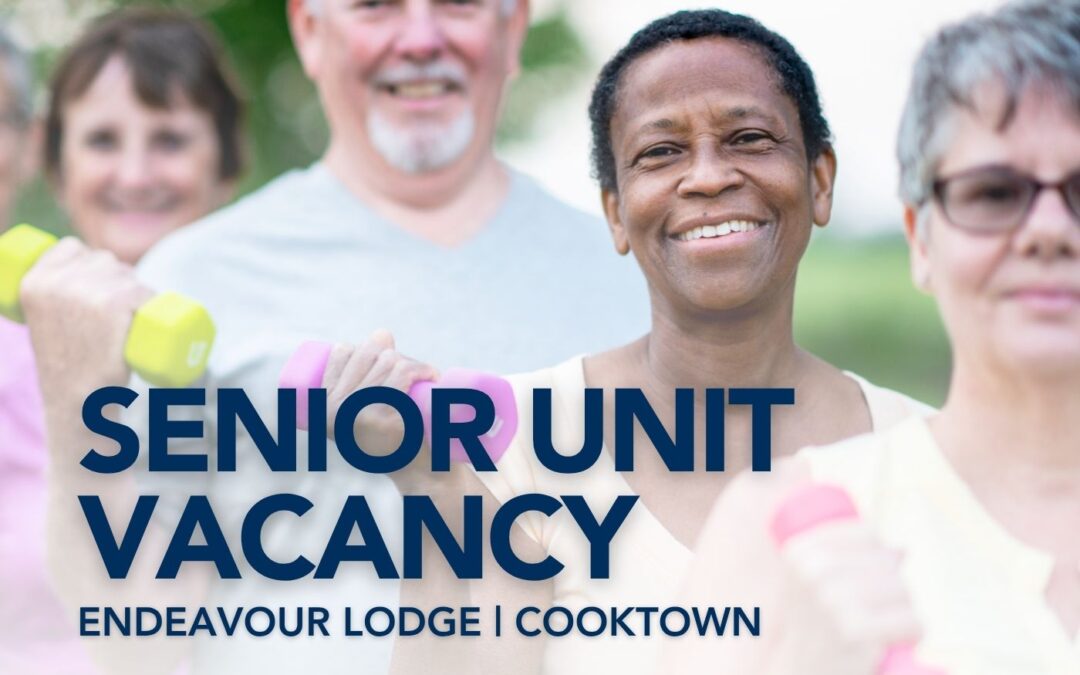 Senior unit vacancy | Endeavour Lodge, Cooktown