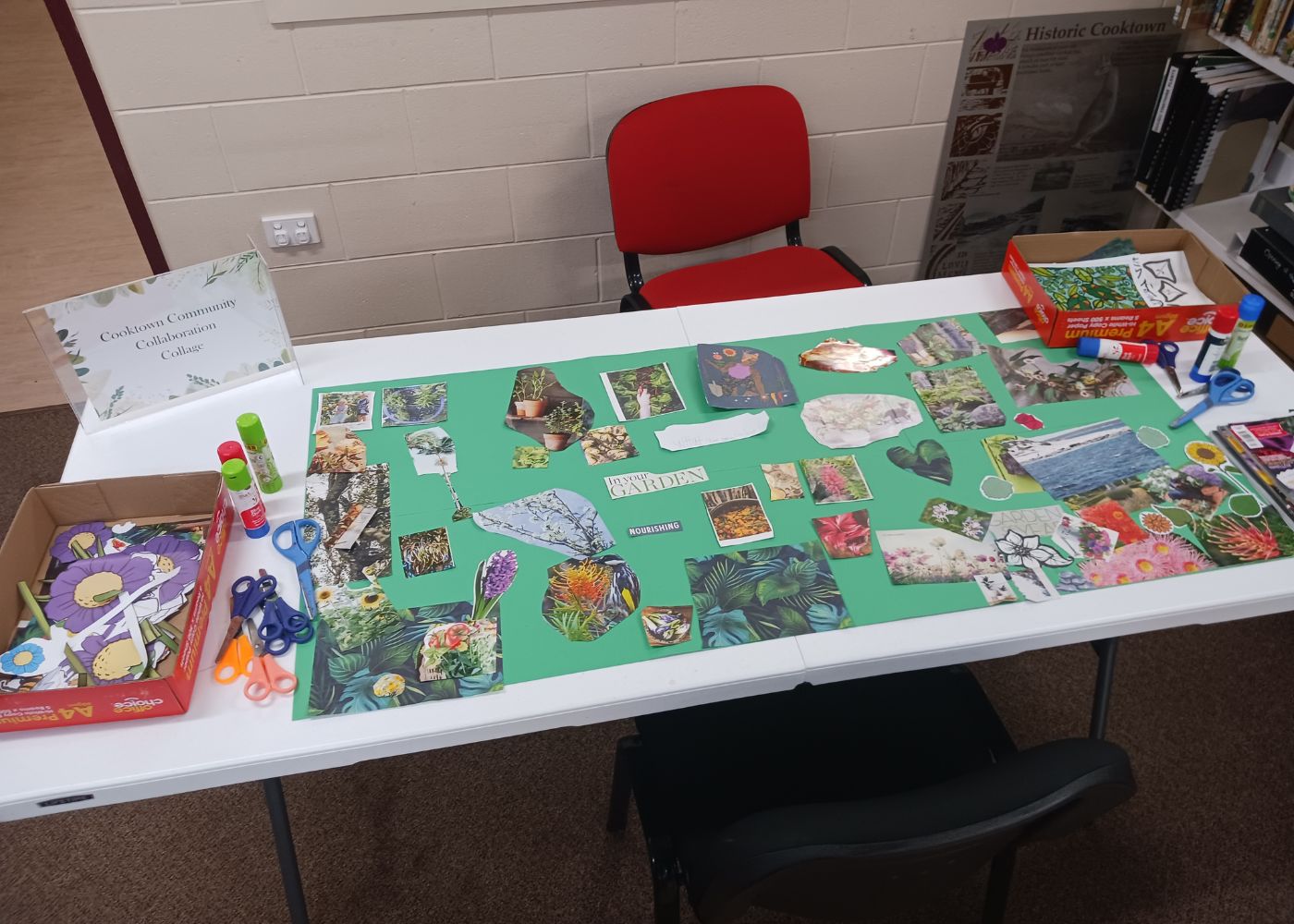 GARDEN CRAFTS COMMUNITY COLLAGE COOKTOWN