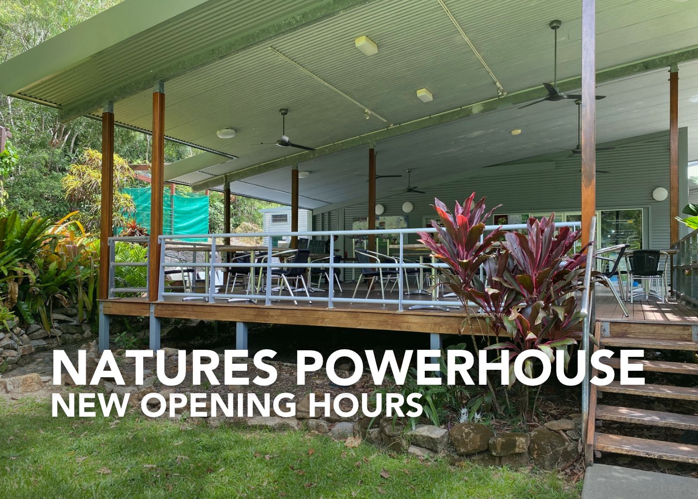 NATURES POWERHOUSE NEW OPENING HOURS